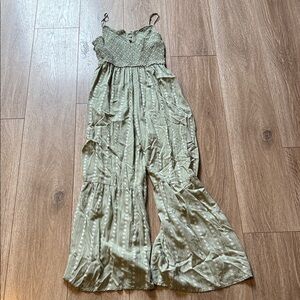 Sincerely Jules Sage Green Jumpsuit